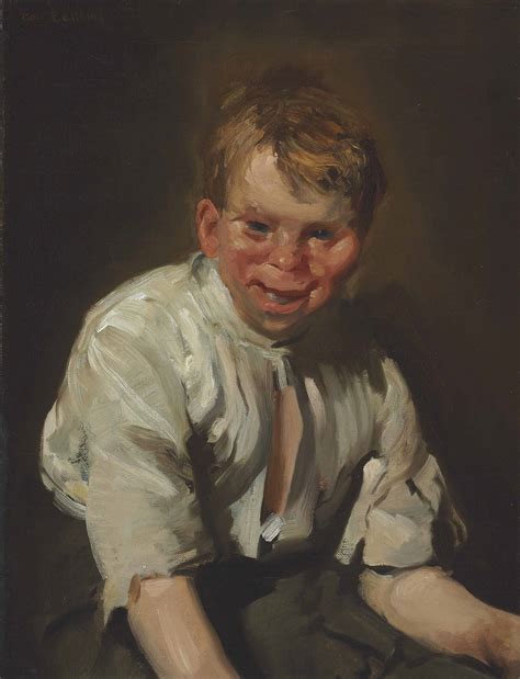 george wesley bellows   portrait   laughing boy christies