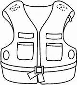 Chaleco Chalecos Dibujo Lifejacket Colete Colorir Template Erken Eğitim Menta Recursos sketch template