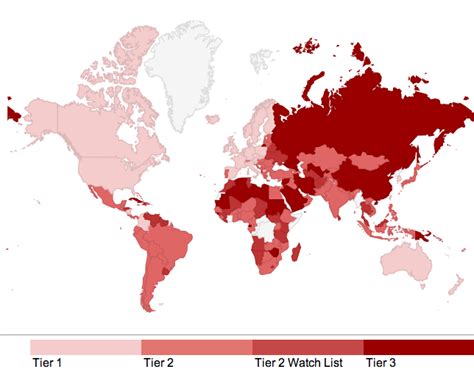 gallery human trafficking world map 2012