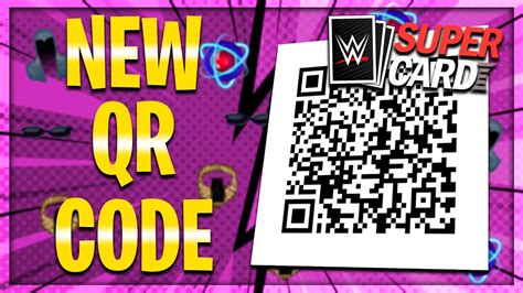 qr code atomic drop wwe supercard season  youtube