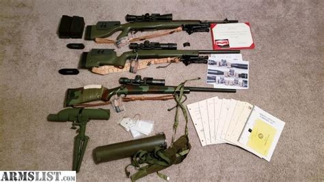 Armslist For Sale Trade Usmc M40a1 M40a3 And M14 M1a Dmr Clone