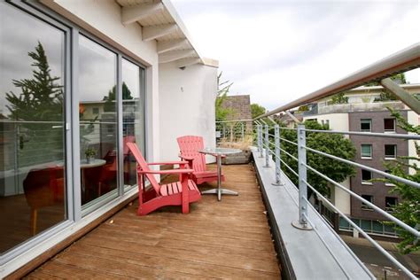 nice penthouse  balcony   city center apartments  rent  koeln nordrhein
