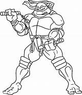 Teenage Mutant Turtle Michelangelo sketch template