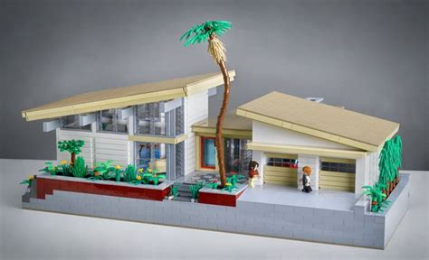 villa hillcrest lego modern home design competition dwell lego ideeen lego creaties