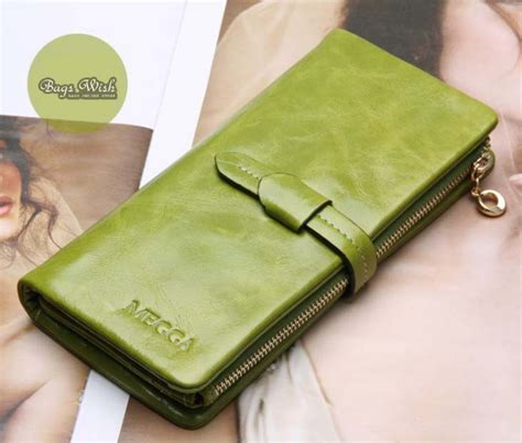 ladies wallet leather leather trifold wallet bagswish