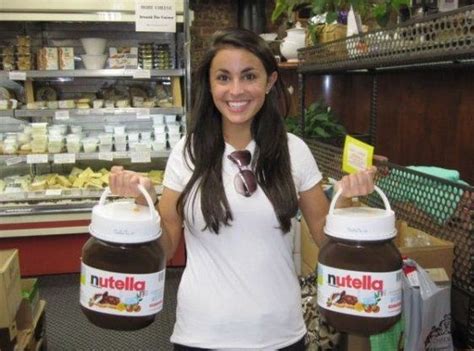 Nutella Woman Large Photo Funny Pictures