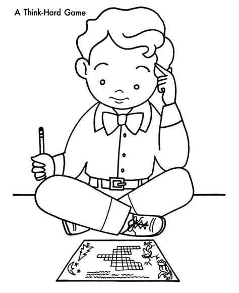 puzzle coloring page coloring home