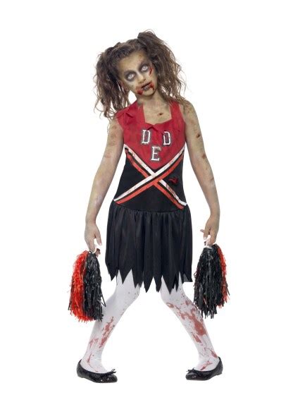 zombie cheerleader fancy dress costume for girl s ⋆