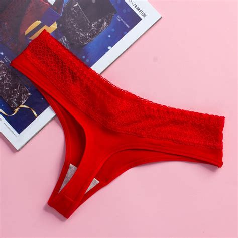 sexy cotton panties women underwear lingerie solid tangas