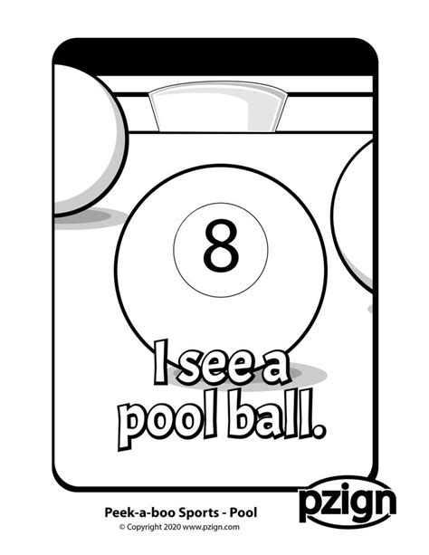 pool ball coloring page   sports coloring pages coloring