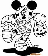 Halloween Coloring Pages Mouse Minnie Printable Disney Print Number Themed Color Getcolorings sketch template