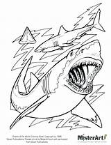 Shark Coloring Goblin Pages Getdrawings sketch template