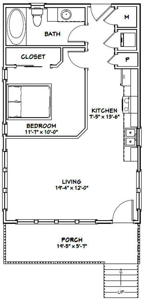 tiny house  bedroom  bath  sq ft  floor etsy tiny house layout shed  tiny