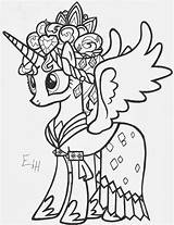 Pony Coloring Princess Little Pages Cadence Luna Fnaf Drawing Mlp Cadance Evil Wedding Printable Online Color Celestia Filly Getcolorings Sister sketch template