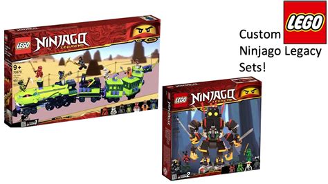 Lego Ninjago Legacy Custom Sets Youtube