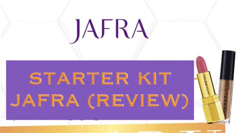 Unboxing Jafra Starter Kit Youtube