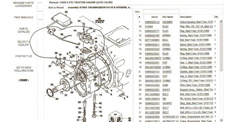 holland  parts diagram diagramwirings