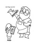 Santa Coloring Pages Helpers Christmas Honkingdonkey sketch template