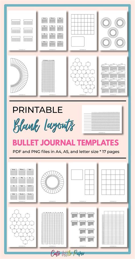 printable bullet journal pages stop creating  bujo pages