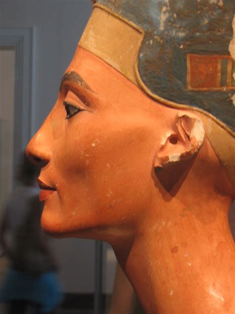 Queen Nefertiti S Bust Ca 1370 Bc Ca 1330 Bc Created