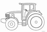 Coloring Pages Tractor Deere John Tractors Kids Printable Colouring Print Cool2bkids sketch template