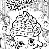 Coloring Bow Pages Hair Shopkins Cupcake Queen Print Getcolorings Kids Printable sketch template
