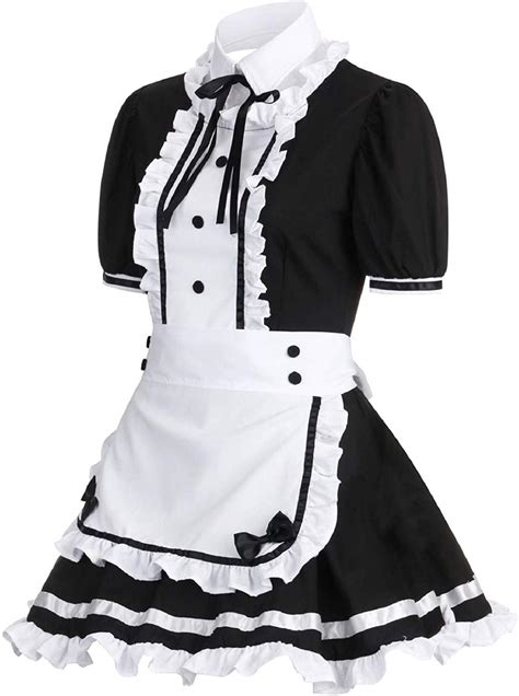 buy women anime maid dress sissy maid outfit cosplay sweet classic