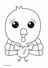 Turkey Coloring Baby Pages Kids Face Draw Cute Learn Printable Template Letsdrawkids Color Step Getcolorings sketch template