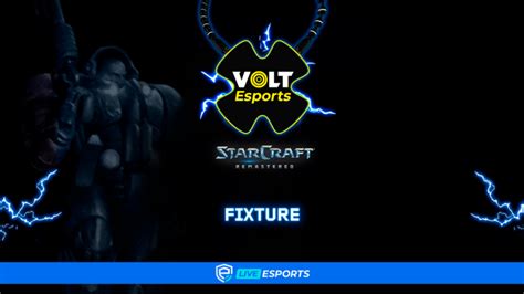 starcraft remastered fechas  horarios del torneo de volt esport