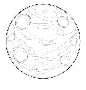 solar system coloring pages  kids save print enjoy