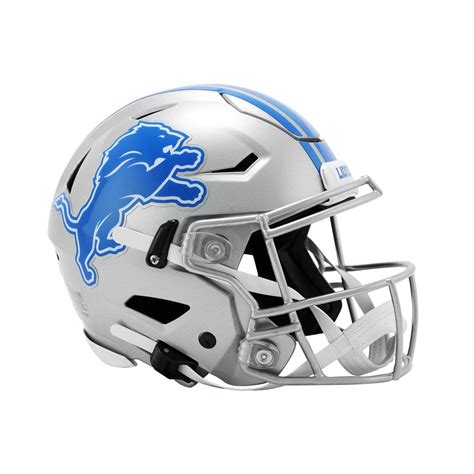 detroit lions authentic speedflex football helmet riddell