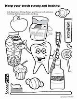 Higiene Bucal Tooth Getdrawings Teeth Niños Preschool Printables sketch template