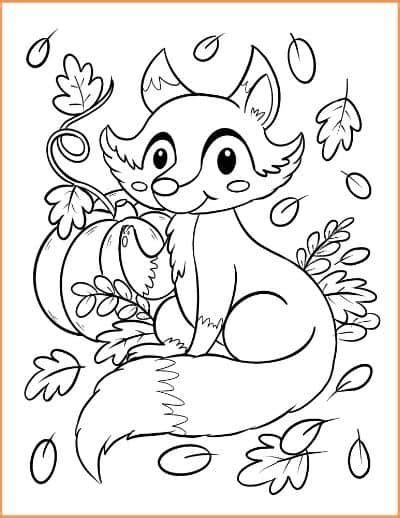 printable fall coloring pages  kids fall coloring pages fall