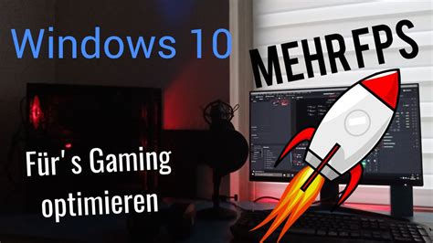 den pc fuer das gaming optimieren youtube