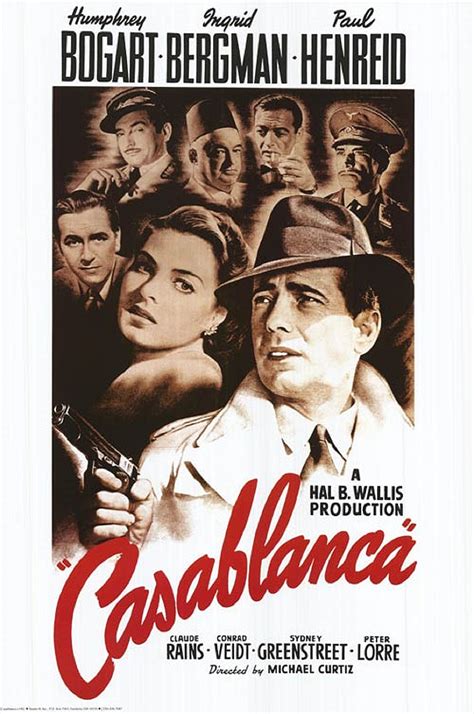 casablanca film poster designer bill gold samuel thomas