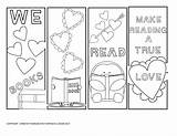 Bookmarks Color Bookmark Printable Valentine Coloring Pages Print Valentines Kids Template Thepurposefulmom Colouring Christian Templates Craft Mom Fun Blank Sheets sketch template