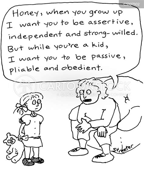 Assertiveness Cartoons And Comics Funny Pictures From Cartoonstock