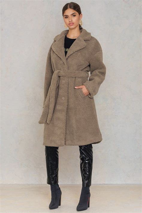 teddy coat brown teddy coat coat fur jacket