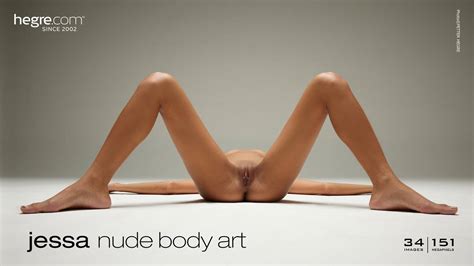 Jessa Nude Body Art