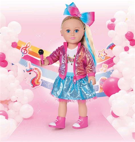 poupée my life as jojo siwa 2019 poupée torse souple 18 pouces fête