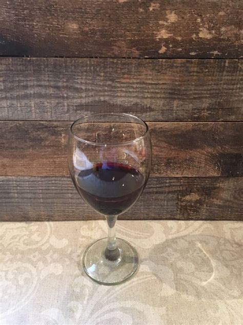 Fake Drink Glass Of Wine Merlot Food Prop Staging Home Decor Etsy