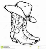 Coloring Boots Cowgirl Pages Getdrawings sketch template