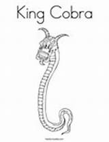 Cobra King Coloring Change Template sketch template