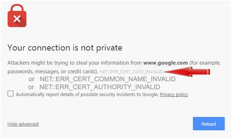 metadata consulting dot ca   fix google chrome  connection   private