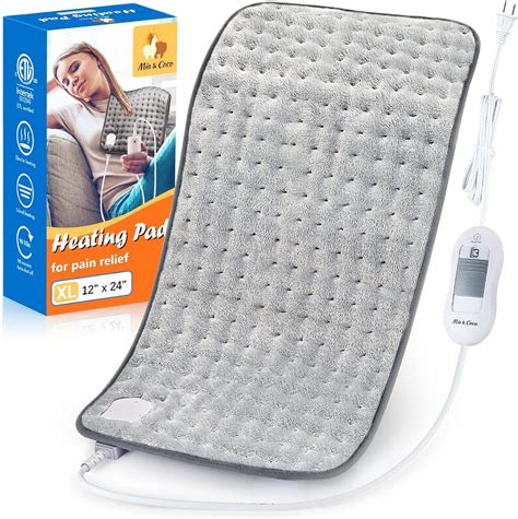 amazoncom xl electric heating pad   pain relief  auto shut