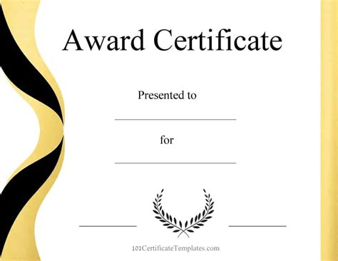 blank certificate templates  watermark