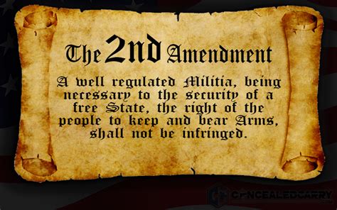 amendment concealed carry