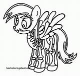 Little Coloring Pages Pony Derpy Getcolorings Luxury sketch template
