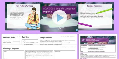 aqa paper  question  examples aqa english language paper  question