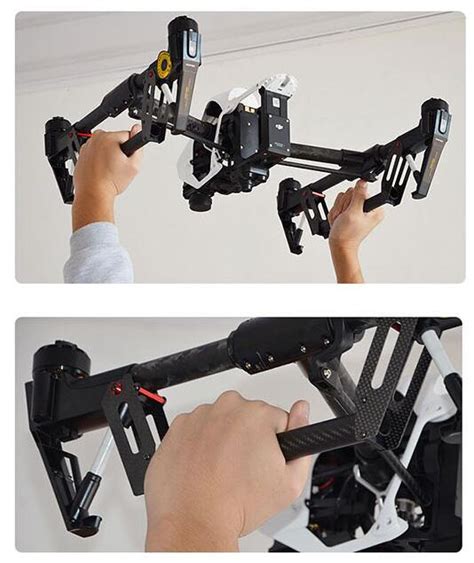 full carbon fiber hand catching auxiliary landing assembly  dji inspire inspire pro